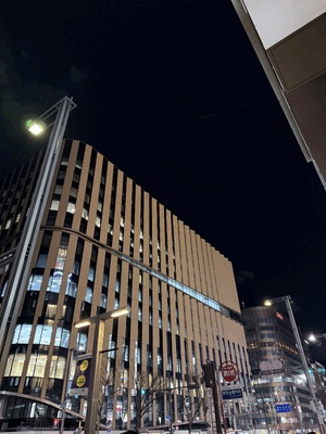 もう建ってた