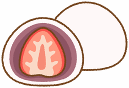 いちご大福。🍓