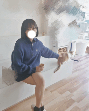 猫見知り。