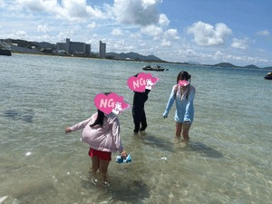 座るたびに、、、