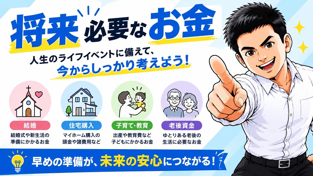 将来、必要なお金💰